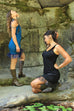 Leather and Lace Dress